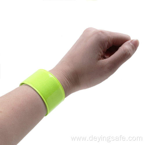 Custom Safety Reflective Slap Band For Adult